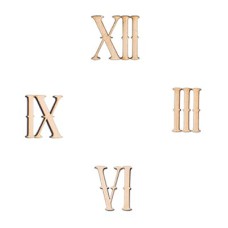 Заготовка для декорирования "Mr. Carving"   ВД-066   цифры "Римские"   фанера   0.3 см  4 шт .