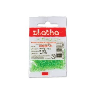 Бисер "Zlatka" GR   11/0   (0141-0155)   10 х  10 г №0146 сиреневый