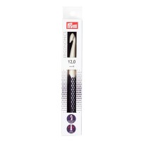 Для вязания "PRYM"   218493   крючок для вязания Ergonomics   пластик  d 12 мм  18 см  в картонной упаковке темно-фиолетовый