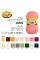 Пряжа ADELIA "KISS"   100\% полиэстер   10 шт. х  50 г  145 м ± 7 м №22 т.фиолетовый