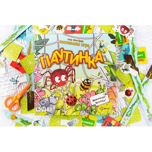 Игра настольная "Эврикус"   "Паутинка"   BG-17029 .