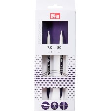 Спицы  PRYM 215810   круговые Ergonomics   пластик  d 7.0 мм  80 см  1 шт .
