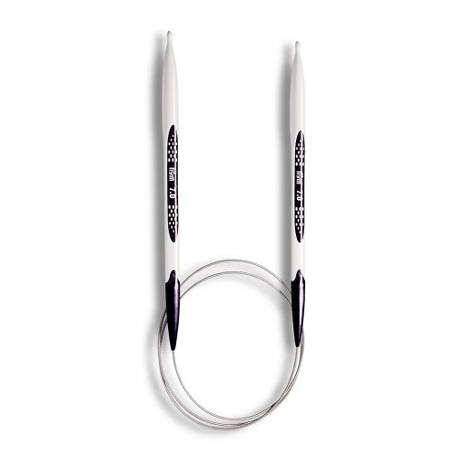 Спицы  PRYM 215810   круговые Ergonomics   пластик  d 7.0 мм  80 см  1 шт .