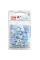 Кнопка "PRYM"   393501   PL Color Snaps   пластик  d 9 мм  36 шт. голубой