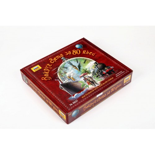 Игра настольная "ZVEZDA"   "Вокруг света за 80 дней"   8637 8637