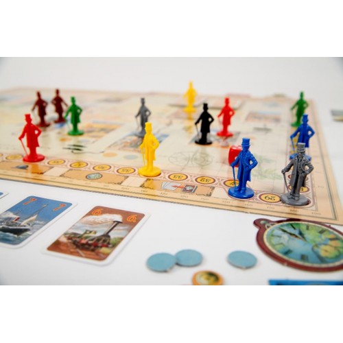 Игра настольная "ZVEZDA"   "Вокруг света за 80 дней"   8637 8637