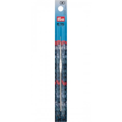 Для вязания "PRYM"   175849   крючок IMRA   сталь  d 0.75 мм  12.5 см  в блистере .