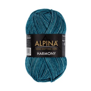 Пряжа ALPINA "HARMONY"   100\% мериносовая шерсть   10 шт. х  50 г  175 м ± 5 м №08 т.малиновый