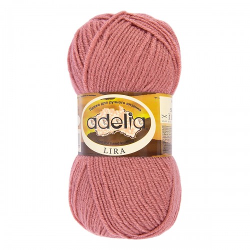 Пряжа ADELIA "LIRA"   100\% акрил   10 шт. х  50 г  200 м ± 5 м №04 св.розовый