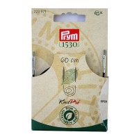 Спицы  PRYM 223971   Леска съемная "Natural"   пластик   60 см  1 шт   223971   Леска съемная "Natural"   пластик   60 см  1 шт