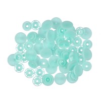 Кнопка "Micron"   POM-15/500   Кнопки пластиковые   пластик  d 15 мм  500 шт. № 011 бирюза