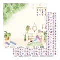 Бумага для скрапбукинга Mr.Painter PSR 2603 Здоровые привычки 190 г/кв.м 30.5 x 30.5 см 10 шт. 2