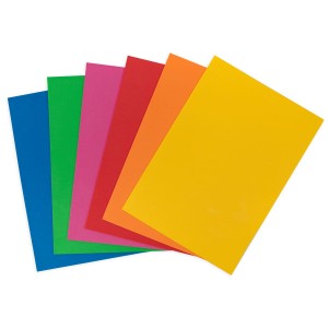 "Лео"   "Играй"   Пенка декоративная (фоамиран)   DPK-02   2 г/м2  A4   21 х  29.7 см  6 цв. №01 ассорти_классические цв.