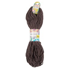 Пряжа ARACHNA "Macrame Rope"   70\% хлопок, 30\% полиэстер   3 шт. х  120 г ± 10 г  54 м ± 1 м №302 коричневый