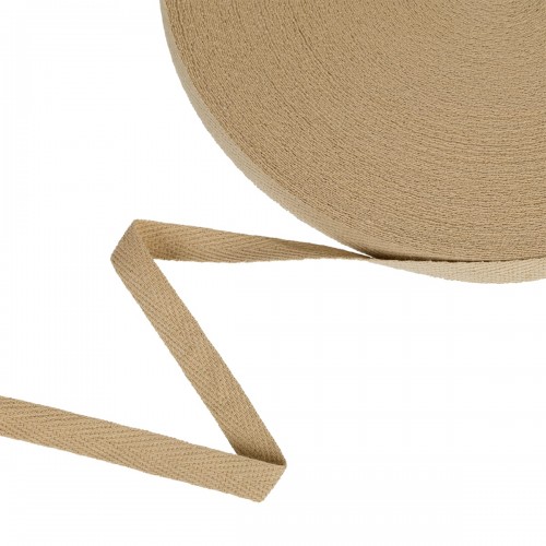 Лента киперная   10 мм  TCT-10   50 м бежевый/beige