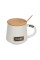 Посуда керамическая "Lol&Pop"   LLP-109   Кружка керамическая   400 мл  7.8 х 8.8 см №02 белый