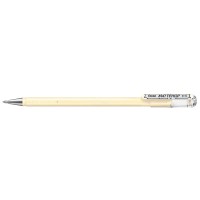 "Pentel"   Ручка гелевая с супер укрывистыми чернилами Mattehop  d 1 мм K110-VHX цвет чернил: бежевый