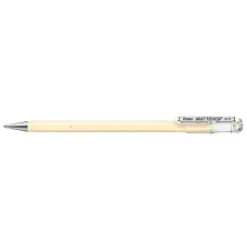 "Pentel"   Ручка гелевая с супер укрывистыми чернилами Mattehop  d 1 мм K110-VHX цвет чернил: бежевый