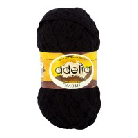 Пряжа ADELIA "NAOMI"   100\% акрил   5 шт. х  100 г  24 м ± 1.5 м  СК/Распродажа №02 ЧЕРНЫЙ