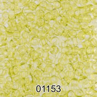 Бисер Чехия круглый 5   10/0   2.3 мм  500 г 01153 (Ф336) салатовый