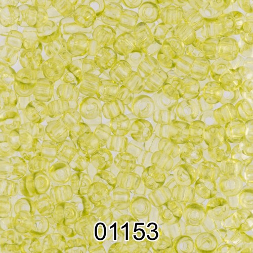 Бисер Чехия круглый 5   10/0   2.3 мм  500 г 01153 (Ф336) салатовый