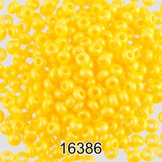 Бисер Чехия круглый 4   10/0   2.3 мм  500 г 16386 (Ф406) св.желтый