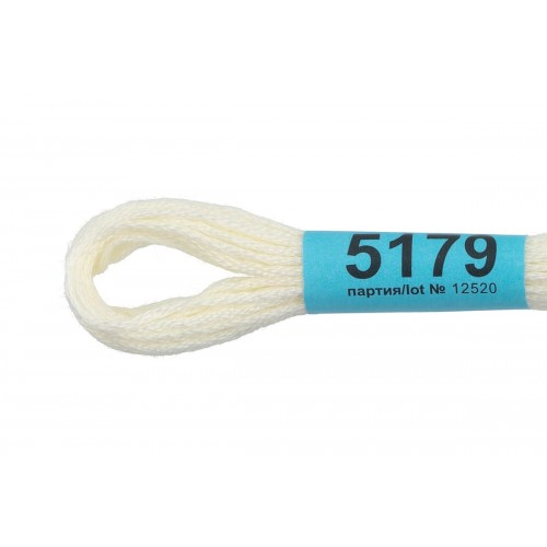 Нитки для вышивания "Gamma"    мулине  ( 3173-6115 )  100\% хлопок   24 x  8 м №5179 бл. желтый