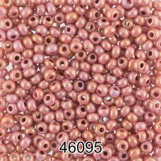 Бисер Чехия круглый 7   10/0   2.3 мм  500 г 46095 (Ф459) св.коричневый