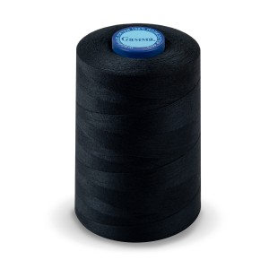 Швейные нитки (полиэстер) 40/3   "Gamma"   4570 м _ЧЕРНЫЙ