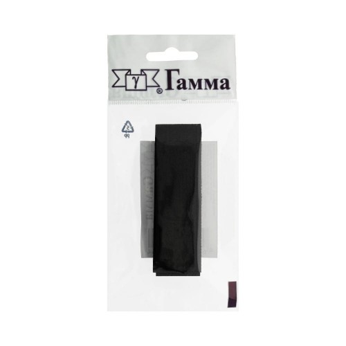 Липучка "Gamma"   25 мм  LG-25   ФАСОВКА   5 x  0.25 м ЧЕРНЫЙ