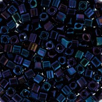 Бисер Япония "TOHO" CUBE №2   1.5 мм  5 х  5 г №0082 синий