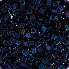Бисер Япония "TOHO" CUBE №2   1.5 мм  5 х  5 г №0082 синий
