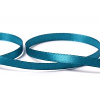 Лента атласная 6 мм ( 1/4 ")  "Gamma"   33 м ± 2 м №074 ярко-голубой