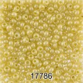 Бисер Чехия круглый 6 10/0 2.3 мм 500 г 17786 (Ф480) желтый