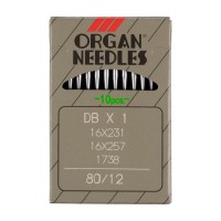 Иглы для пром. шв. машин "ORGAN"   DB*1738 / DB*1   10 шт. №080