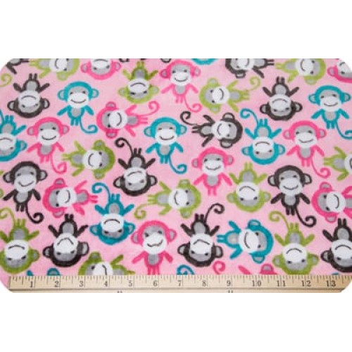 "PEPPY"   Плюш   6RKC URBAN ZOOLOGIE   ФАСОВКА   48 x 48 см  440 г/кв.м ± 5   100\% полиэстер   СК/Распродажа monkey fuchsia