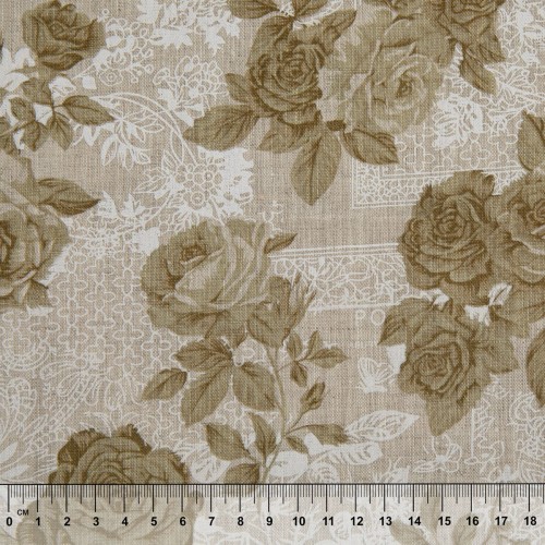 Ткань для пэчворка PEPPY 15 PANEL   ФАСОВКА   60 x 150 см  194 г/кв.м ± 5   100\% лён 282