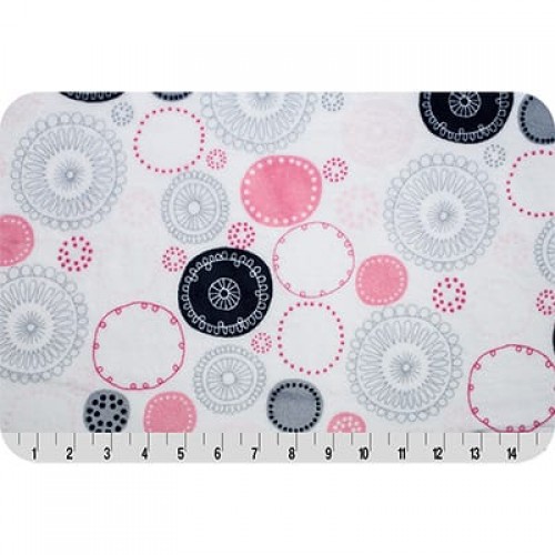 "PEPPY"   Плюш   MOCKINGBIRD CUDDLE   ФАСОВКА   48 x 48 см  440 г/кв.м  100\% полиэстер   СК/Распродажа whimsy circle pink