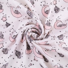 Ткань "PEPPY"   Ткань муслиновая   ФАСОВКА   EMBRACE   100\% хлопок   100 х  125 см  Shannon Fabrics emlittleone blush