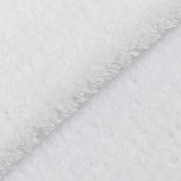 "PEPPY"   Плюш   PTB-002  шир. 150 см ± 2 см  288 г/кв.м ± 5   100\% полиэстер  ( в метрах ) яр. белый/snow white