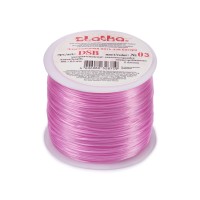 "Zlatka"   / "Gamma"   Эластомерная нить (спандекс)   DSB  d 1 мм  100 м ± 0.5 м №03 светло-розовый