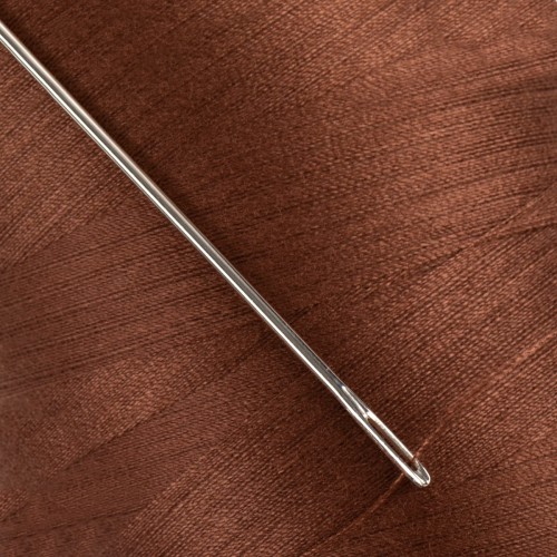 Швейные нитки (полиэстер) 40/2   "Nitka"  ( 401-502 )  4570 м №488 св.коричневый