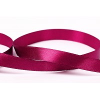 Лента атласная 12 мм ( 1/2 ")  "Gamma"   33 м ± 2 м №033 вишневый