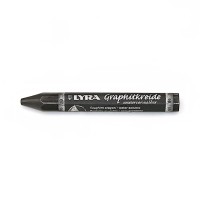 "LYRA"   Мелок графитный GRAPHITE акварельный   заточенный   12 шт. 9B L5630109