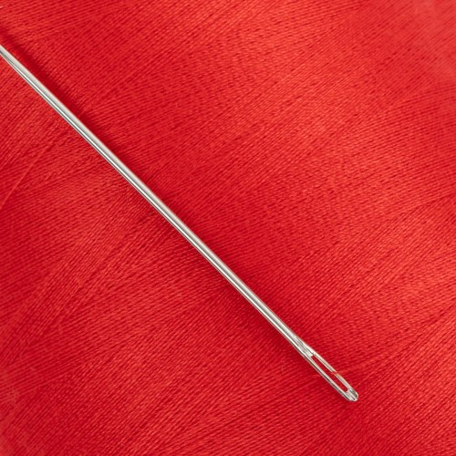 Швейные нитки (полиэстер) 50/2   "Gamma"  ( 101-200 )  4570 м №112 красный