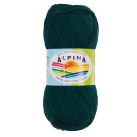 Пряжа ALPINA "VIVEN"   100\% бамбук   10 шт. х  50 г  405 м ± 15 м №31 т.зеленый