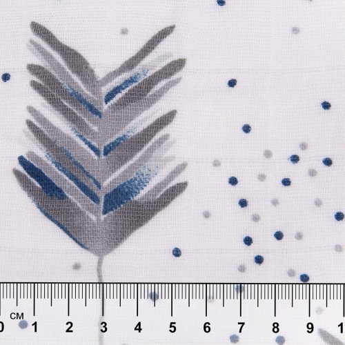 Ткань "PEPPY"   Ткань муслиновая   ФАСОВКА   EMBRACE   100\% хлопок   100 х  125 см  Shannon Fabrics aim high steel