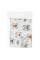 Ткань "PEPPY"   Ткань муслиновая   ФАСОВКА   SMD EMBRACE   100\% хлопок   100 х  125 см  Shannon Fabrics flower crowns saltwater