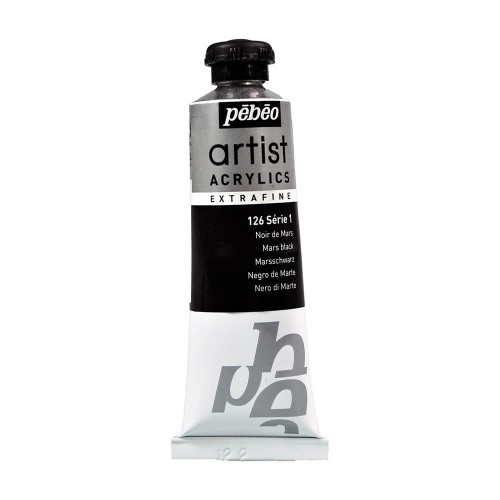 Краска акриловая "PEBEO"   Artist Acrylics extra fine №1   37 мл 906-126 Марс черный