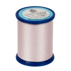 Швейные нитки (полиэстер) GFST   50   "SumikoThread"   200 м  219 я №001 бл.розовый